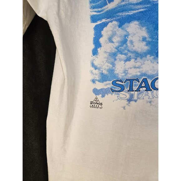 1993 Staggerwing Sophos Shirt Mens Size L Single Stitch Vintage Rare Oneita - Picture 3 of 5